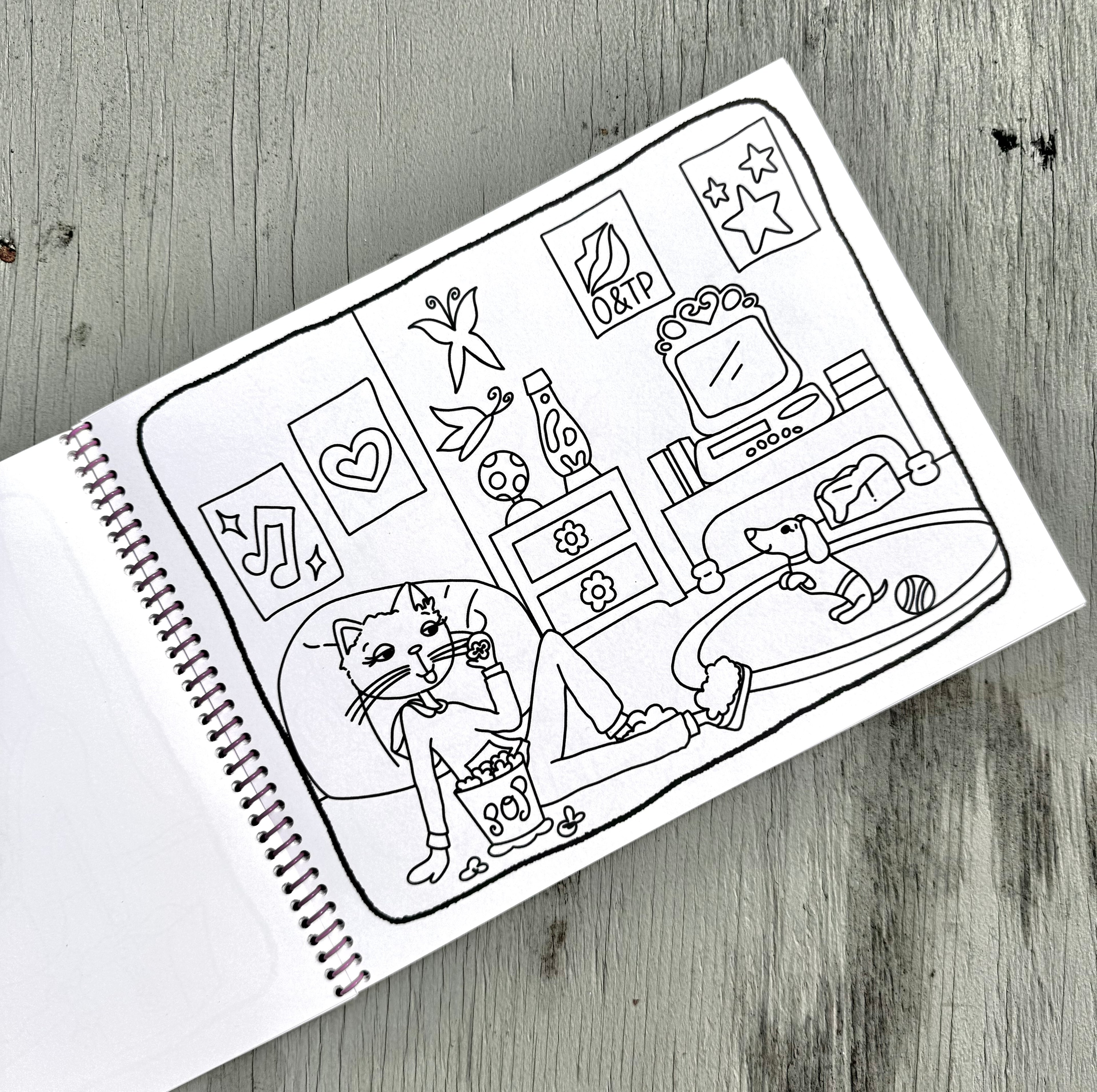 WHIMSY POP COLORING BOOK • VOLUME ONE