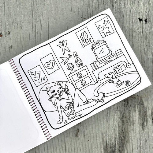 WHIMSY POP COLORING BOOK • VOLUME ONE
