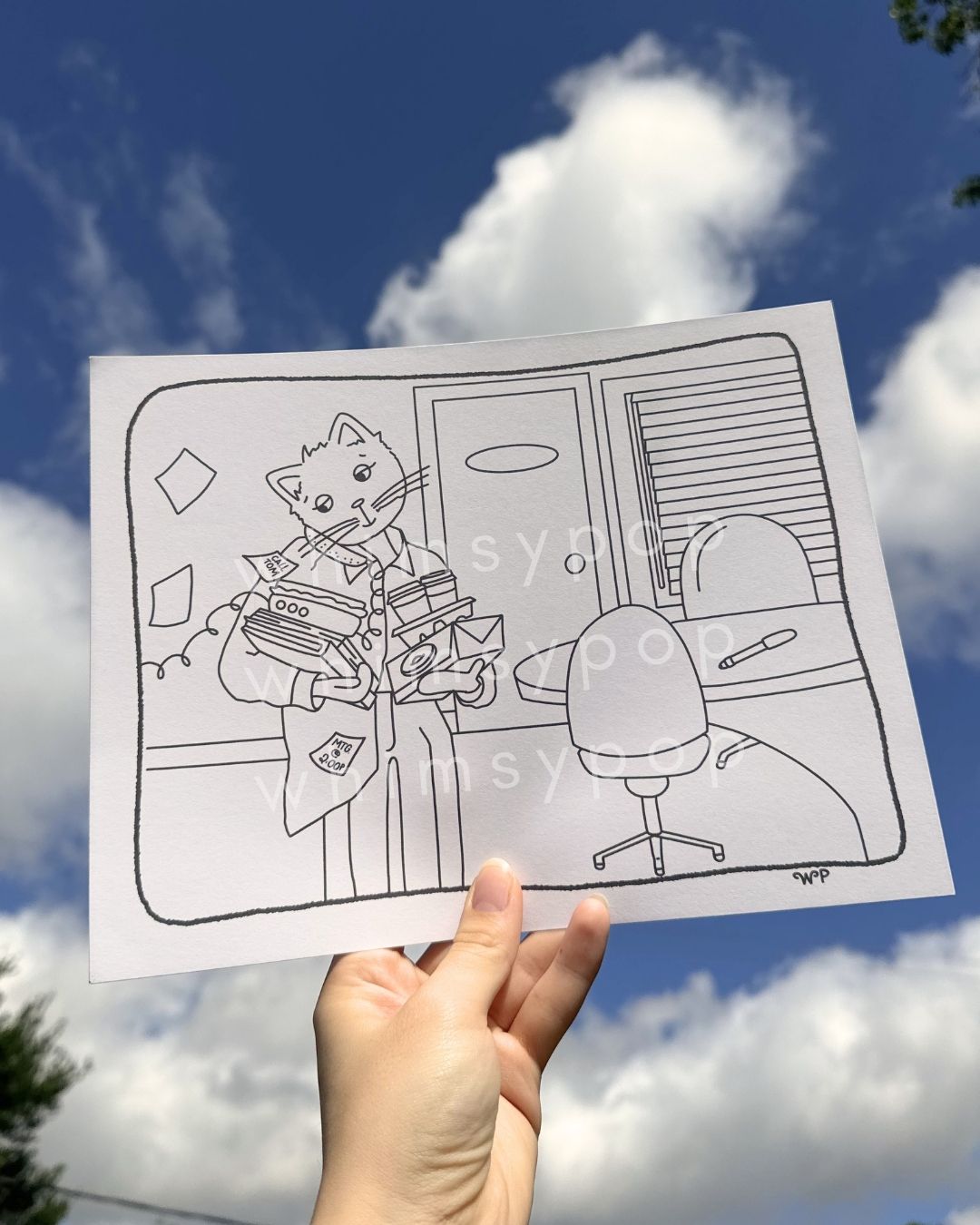 DIGITAL DOWNLOAD • THE COFFEE EDIT COLORING PAGES