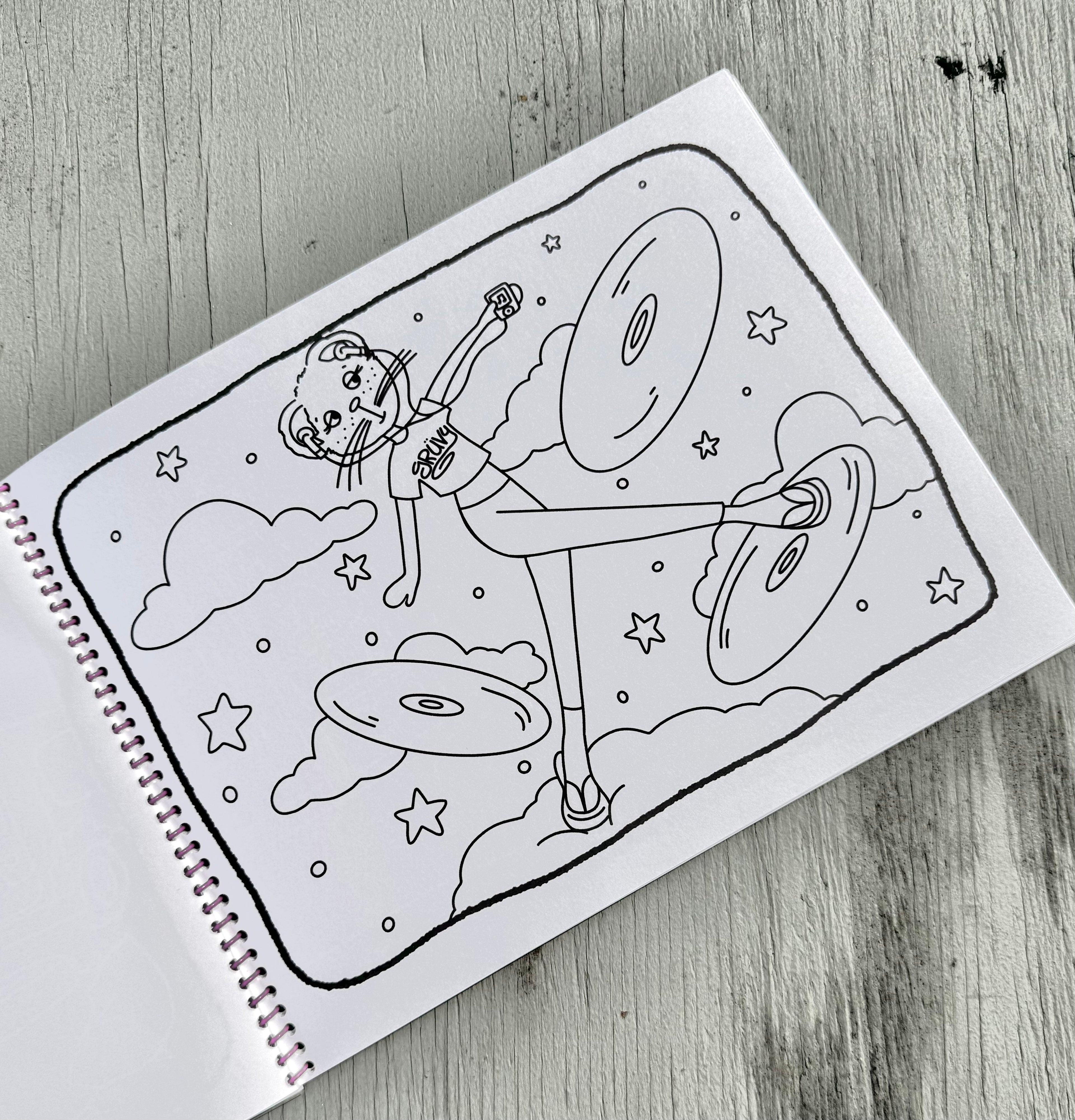 WHIMSY POP COLORING BOOK • VOLUME ONE
