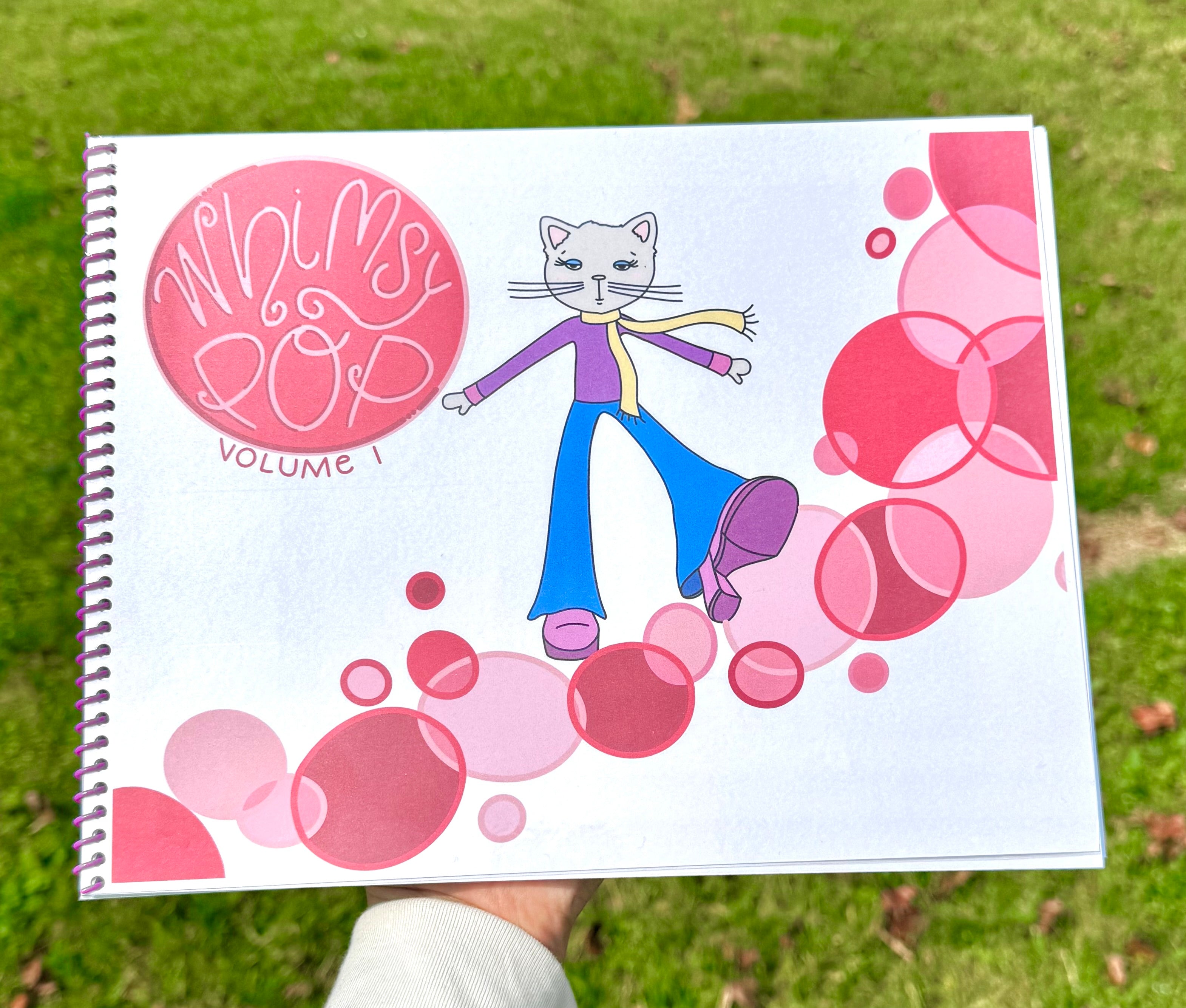 WHIMSY POP COLORING BOOK • VOLUME ONE