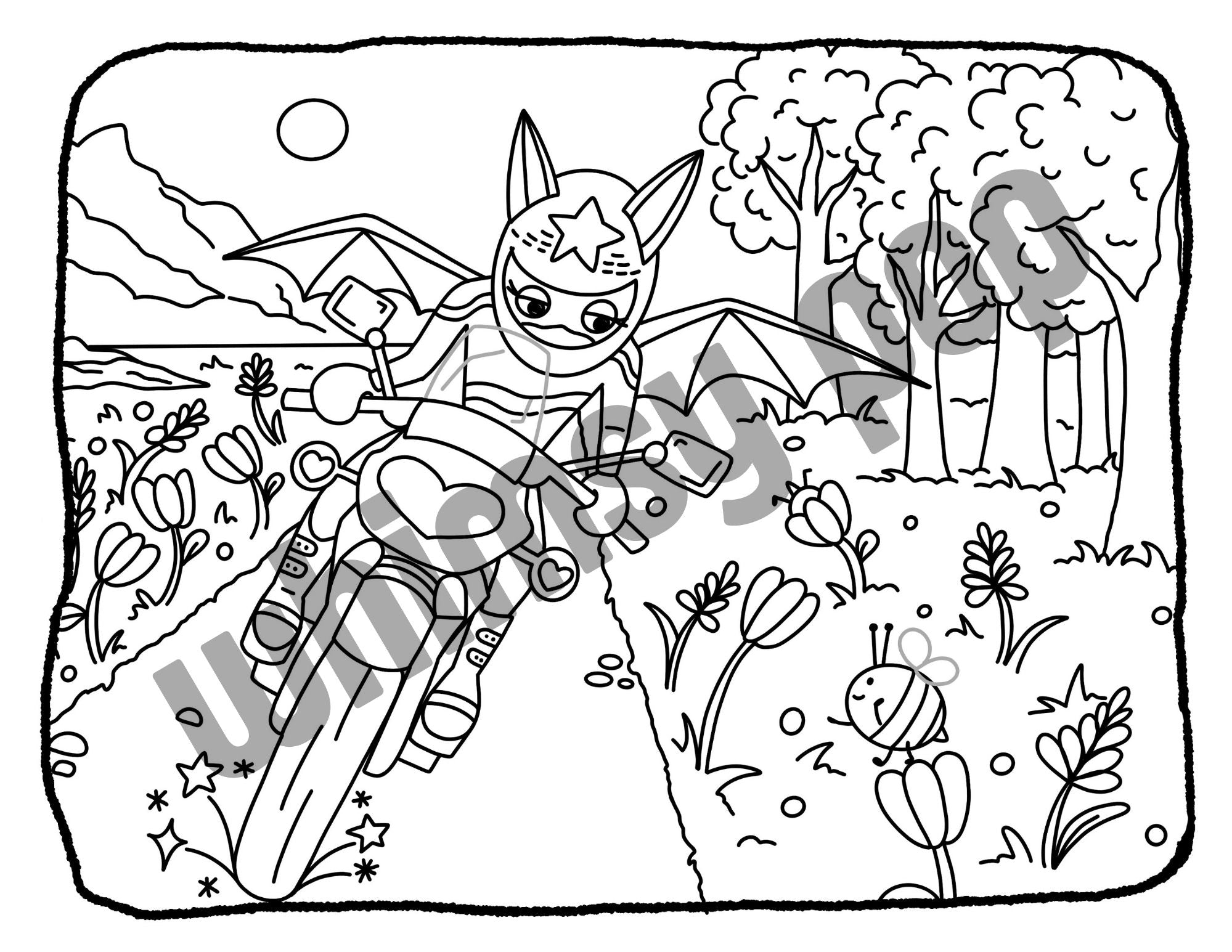 DIGITAL DOWNLOAD • SPRING COLORING PACKAGE (4)