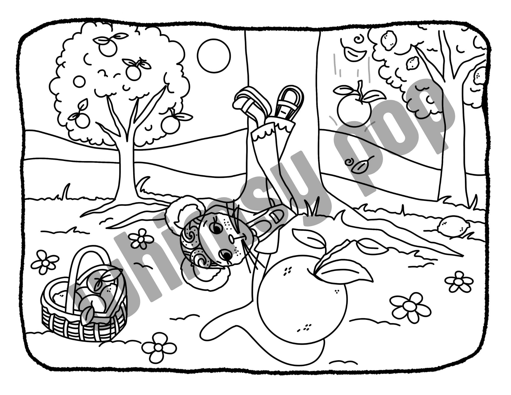 DIGITAL DOWNLOAD • SPRING COLORING PACKAGE (4)