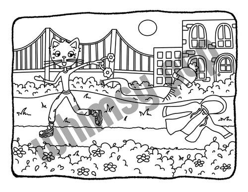 DIGITAL DOWNLOAD • SPRING COLORING PACKAGE (4)