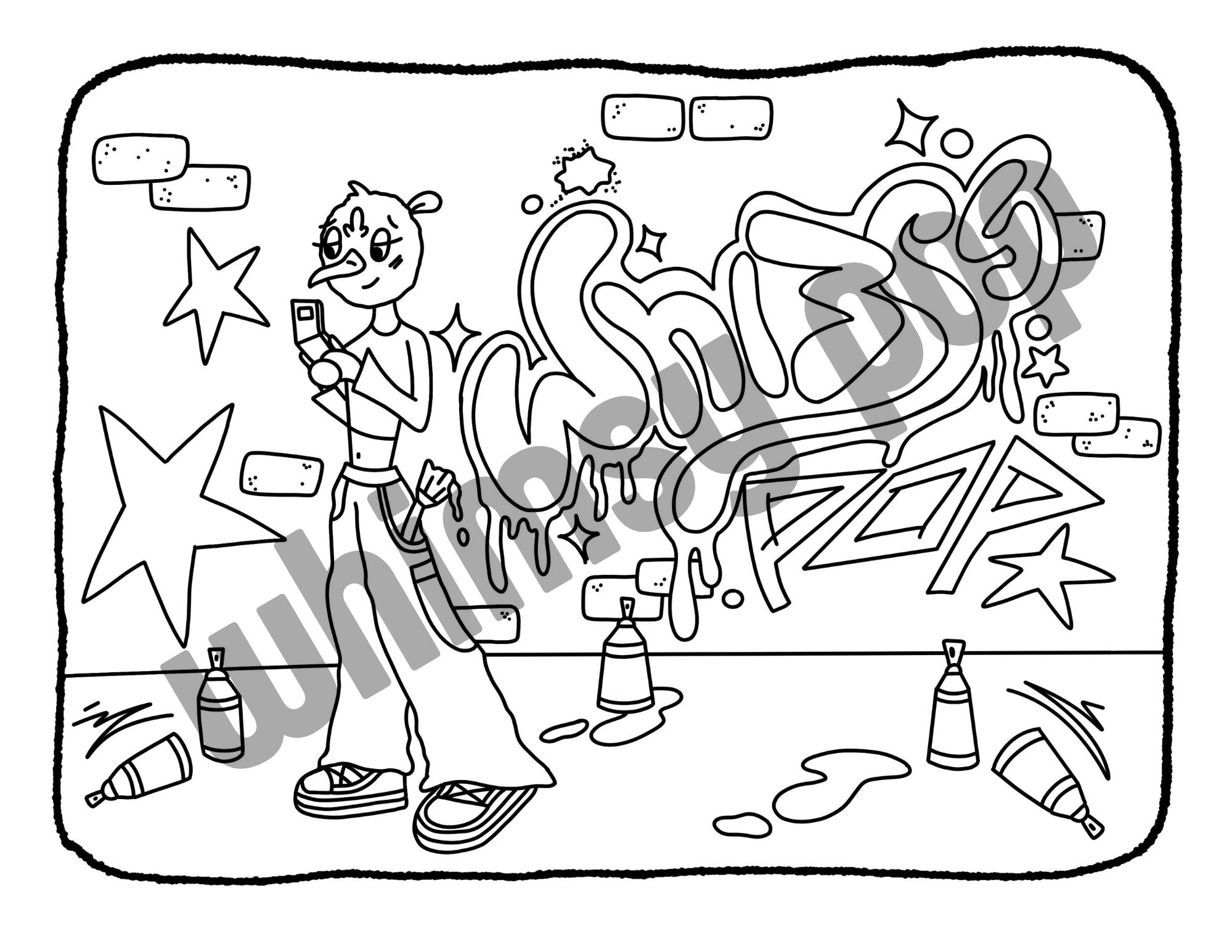 DIGITAL DOWNLOAD • SPRING COLORING PACKAGE (4)